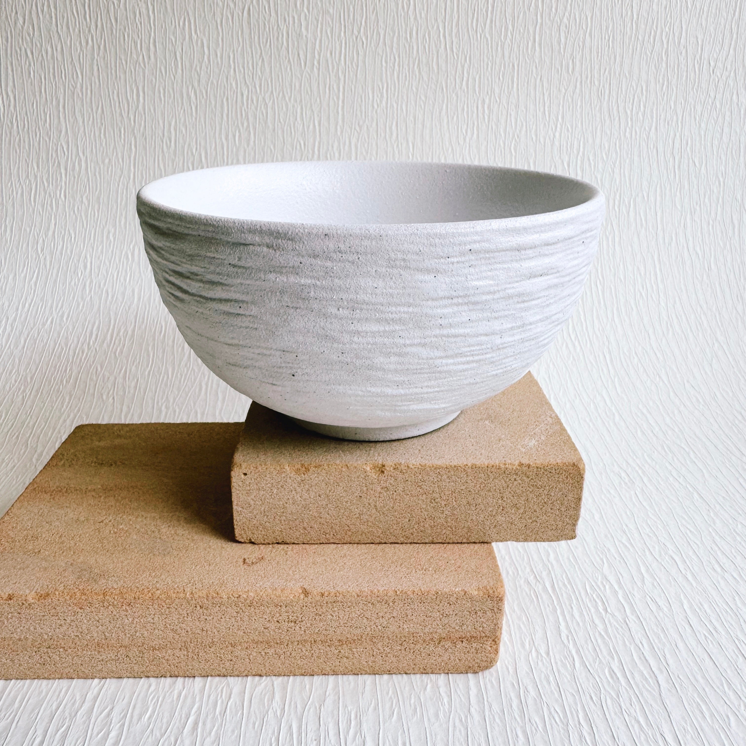 Textured Rice Bowl MATTE STONE-TEXTURED DINING BOWL – PureForms Ceramics